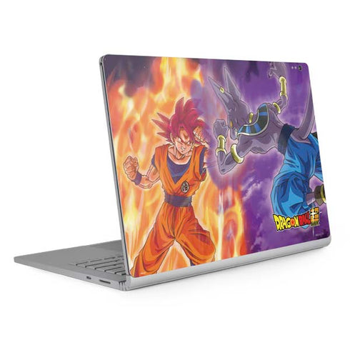 Dragon Ball Super Goku vs Beerus Surface Book 2 13.5in Skin